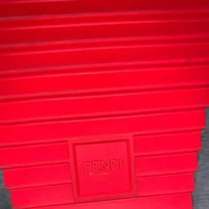 Men’s Fendi Slides, Size 35, Color: Red Fendi Men main image 2